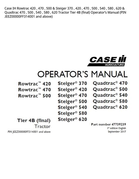 case 420 manual